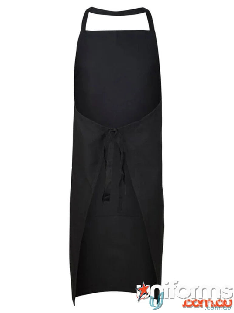 WorkCraft CA003 Bib Apron With Pocket in Black
