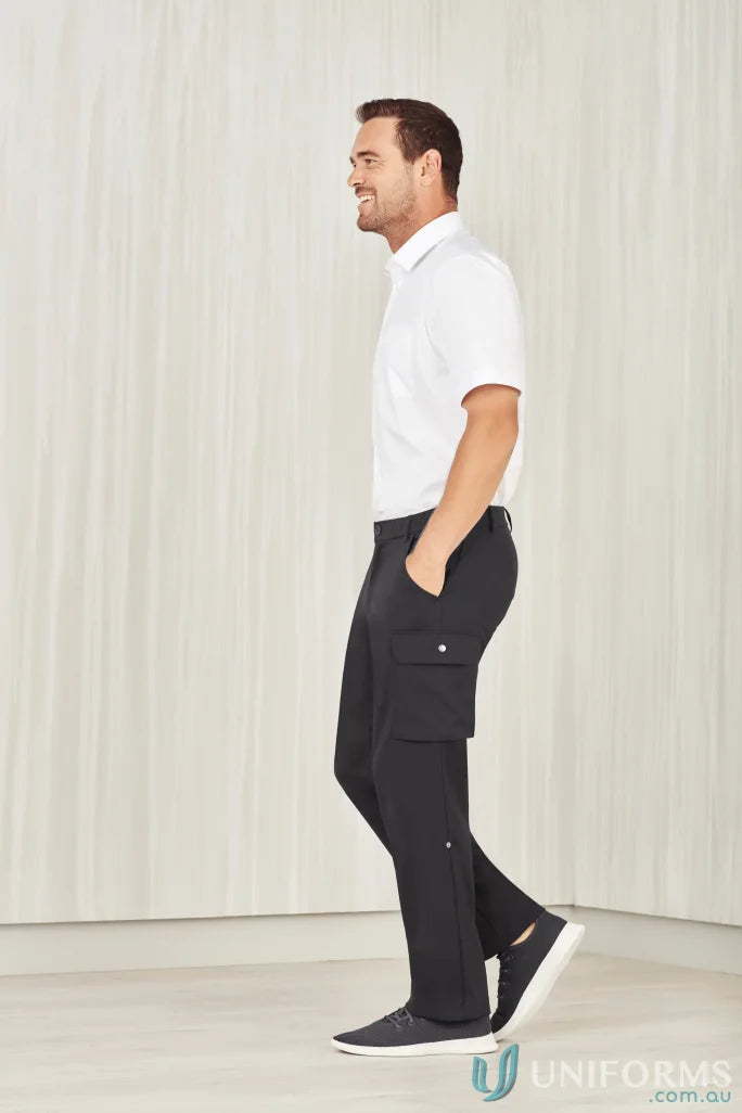Biz Collection CL959ML Biz Comfort Waist Cargo Pant in Black