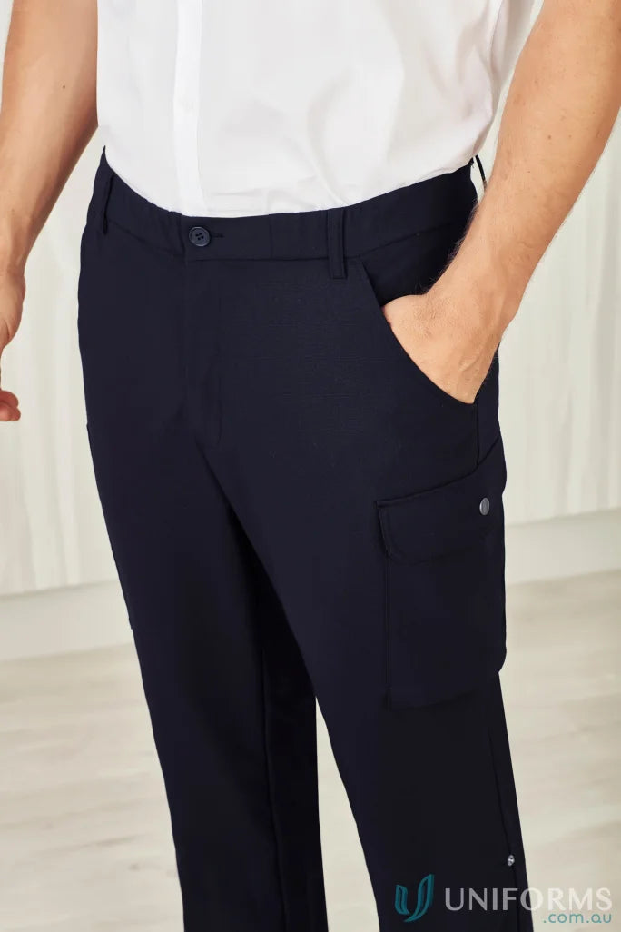 Biz Collection CL959ML Biz Comfort Waist Cargo Pant in Navy