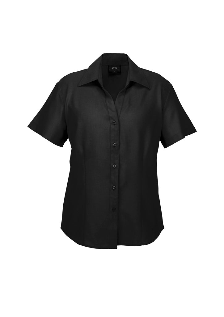 Biz Collection LB3601 Biz Ladies Oasis SS Shirt in Black