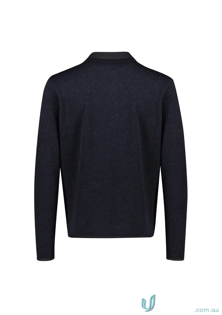 Biz Collection CO342MJ-1 Biz Mens Nova Zip Front Jumper