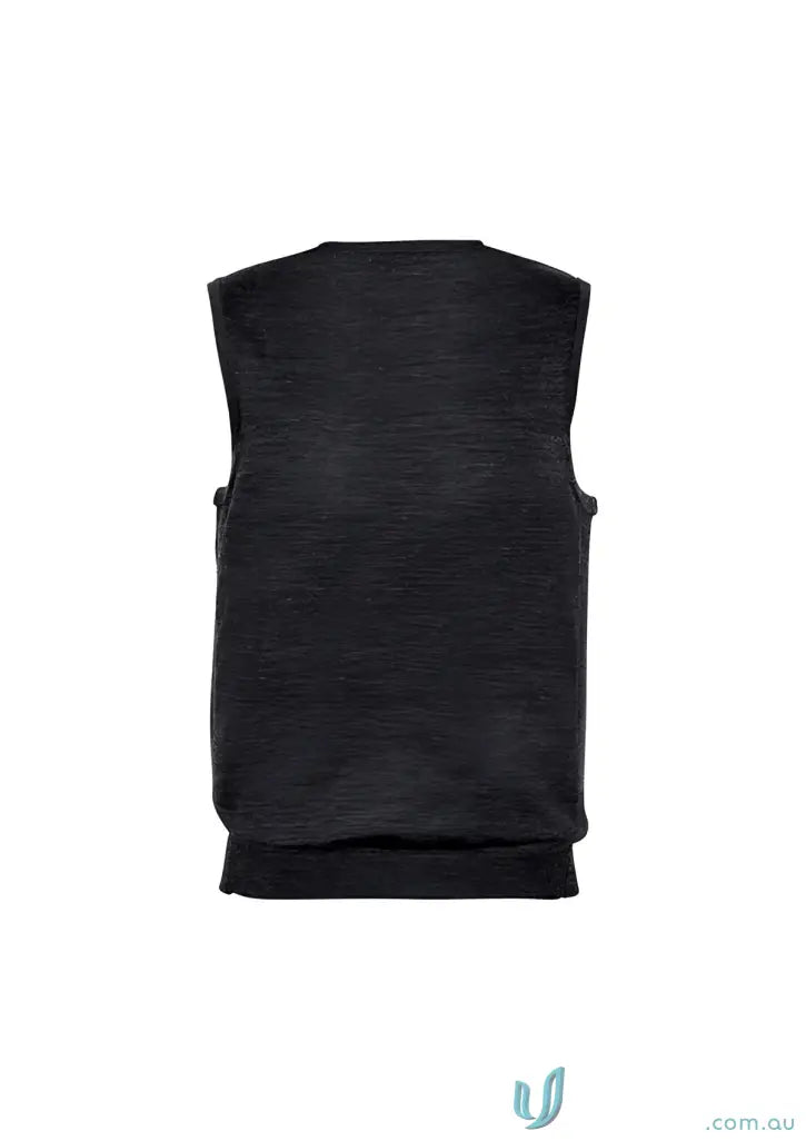 Biz Collection WV619M-1 Biz Milano Knit Vest in black
