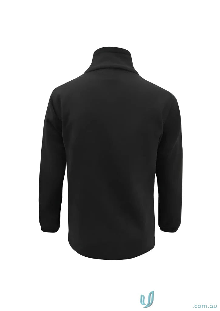 Biz Collection PF630 Biz Polar Fleece Jacket in Black