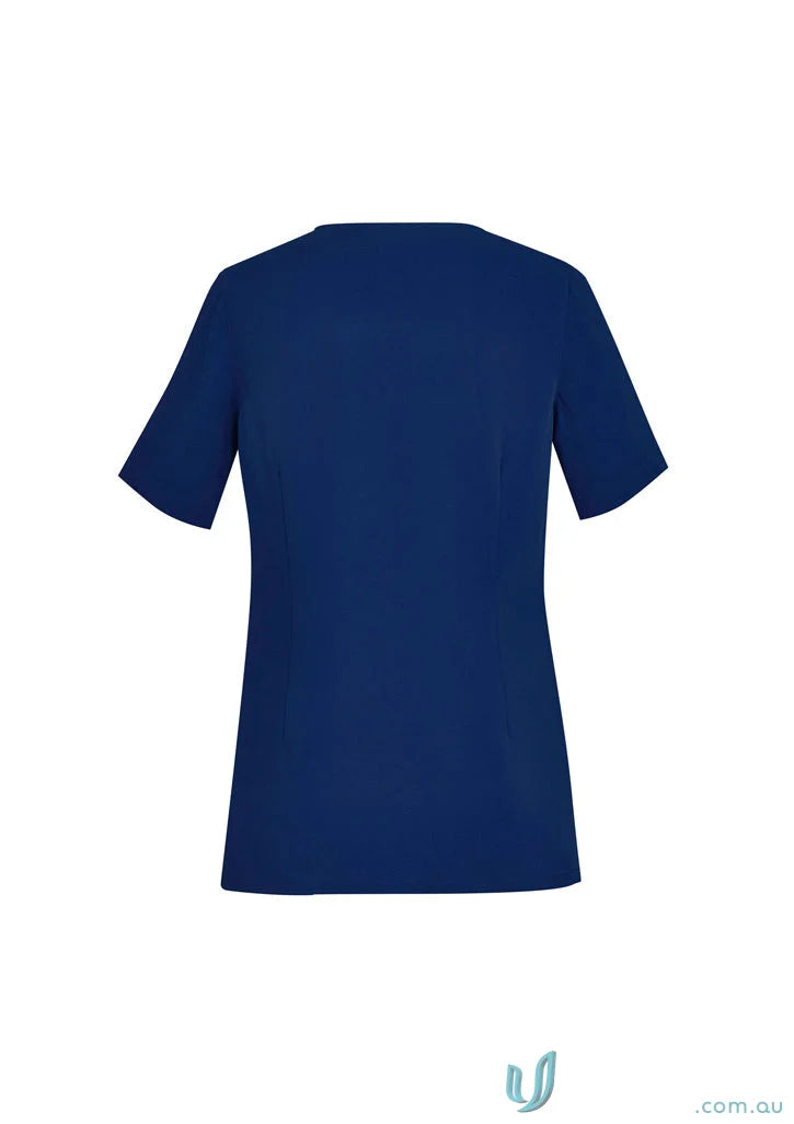 Biz Collection CST942LS Avery Ladies Round Neck Scrub Top