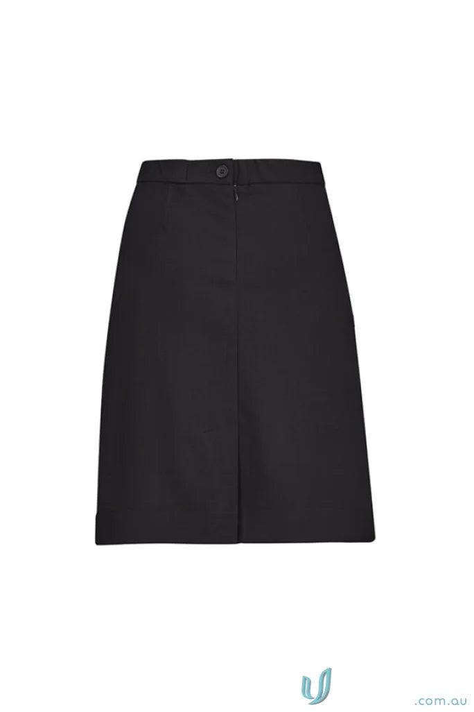 Biz Collection CL956LS-1 Bizcare Comfort Waist Cargo Skirt in Black