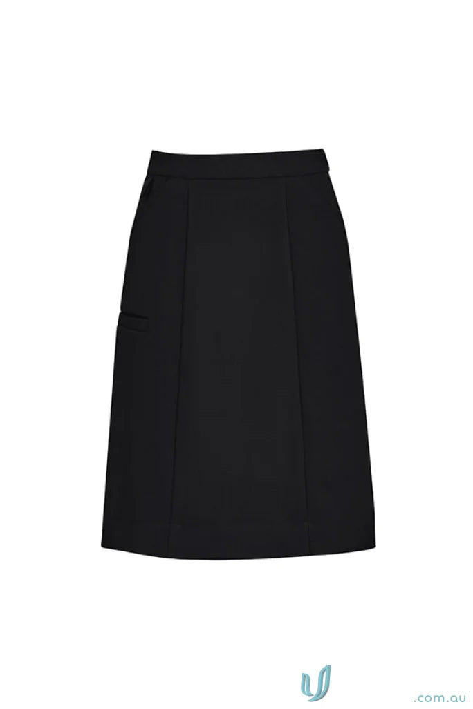 Biz Collection CL956LS-1 Bizcare Comfort Waist Cargo Skirt in Black