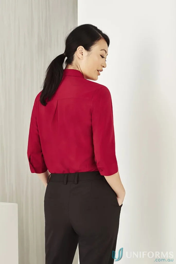 Biz Collection CS951LT-1 Bizcare Easy Stretch 3Q Sleeve Shirt