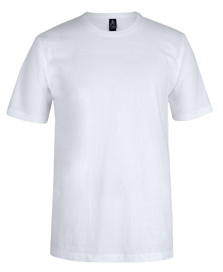 White JB’s Wear Bobbin Tee cotton crew-neck short sleeve t-shirt