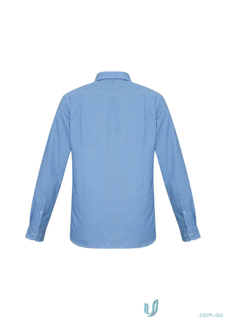 Light blue Ellison long sleeve shirt from Boronia LS Shirt, perfect mens business look