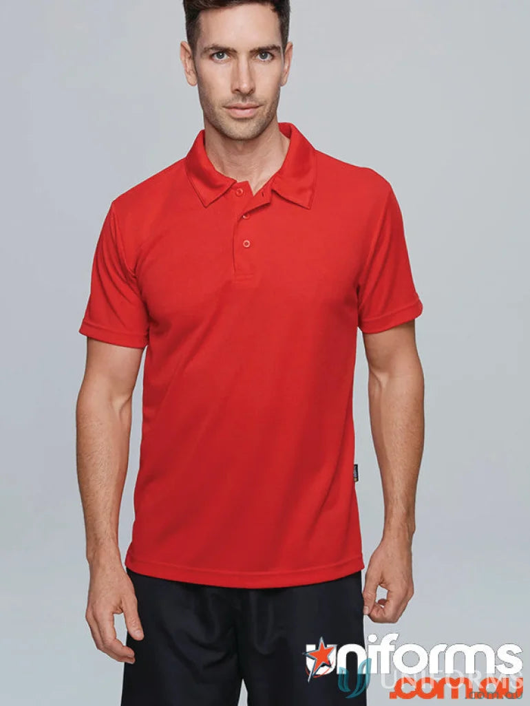 Aussie Pacific 1307 Botany Polo in Red