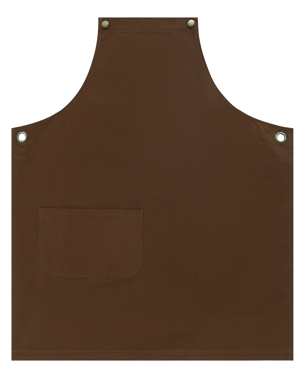 Winning Spirit AP07 Brunswick Bib Apron in Walnut