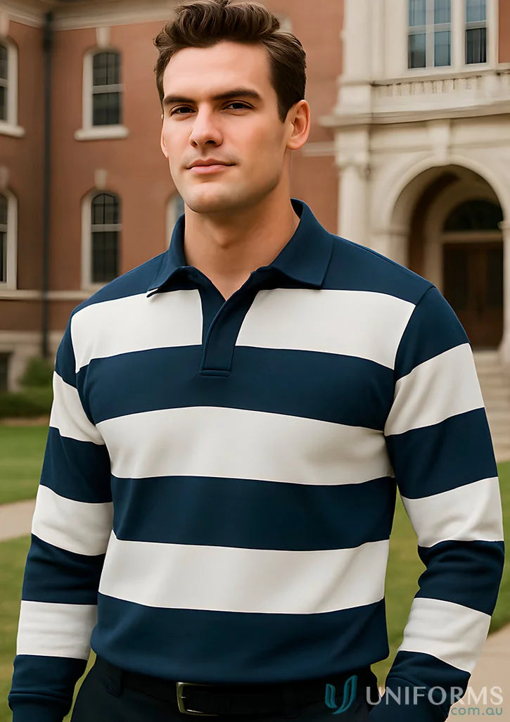 JBs 3SR Cambridge Striped Rugby Jumper