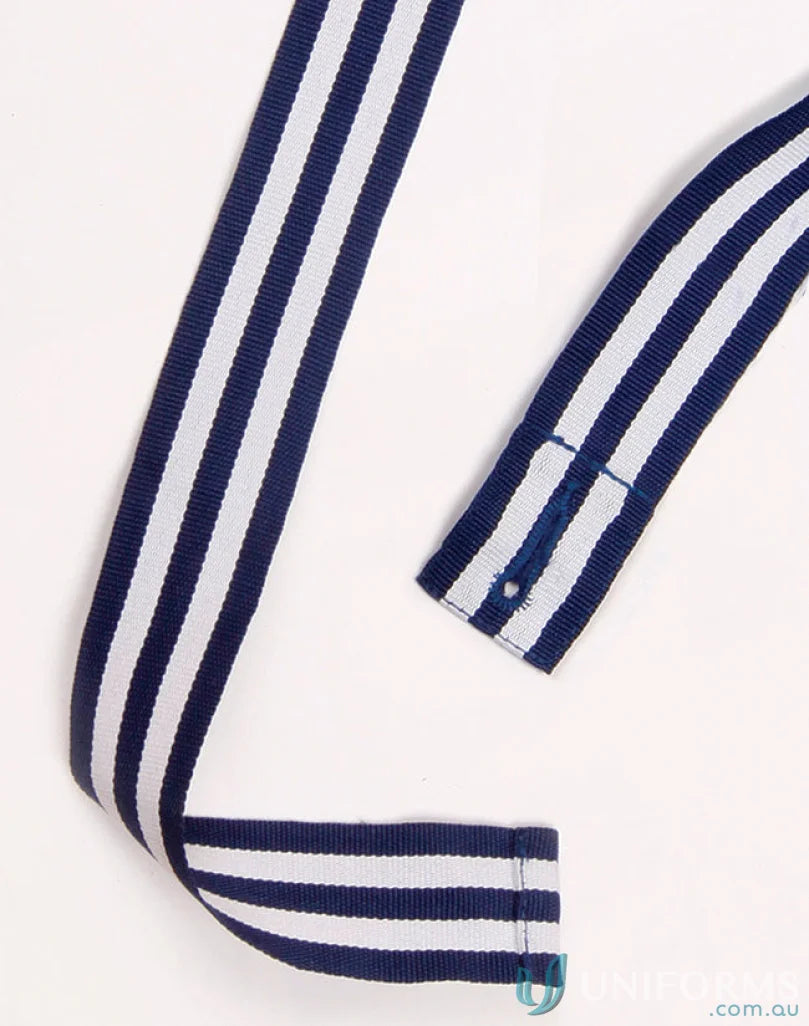 Winning Spirit AP11 Changeable Two Tone Apron Straps in Navy/White