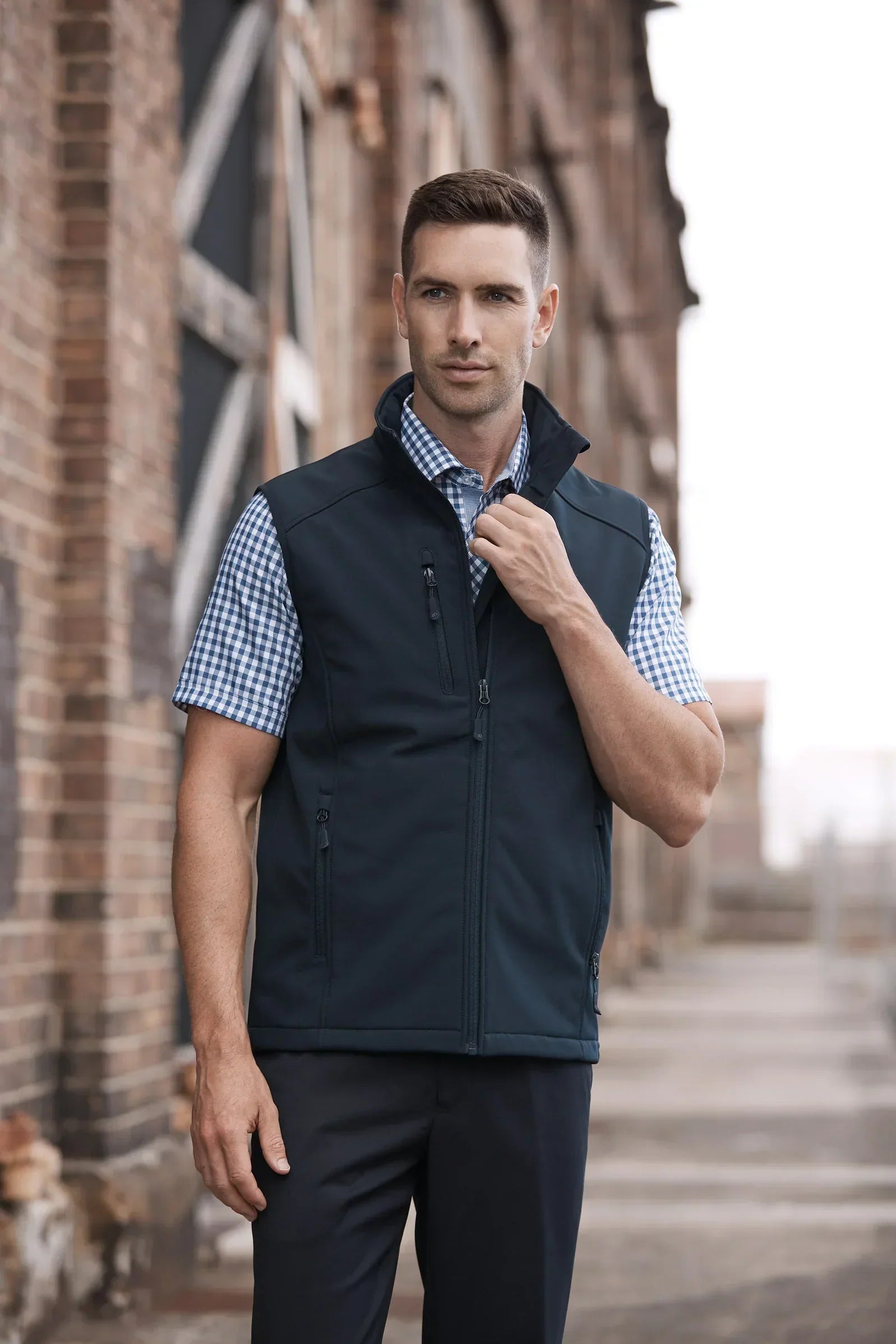 Aussie Pacific 1515 Chariot Vest in navy front product image
