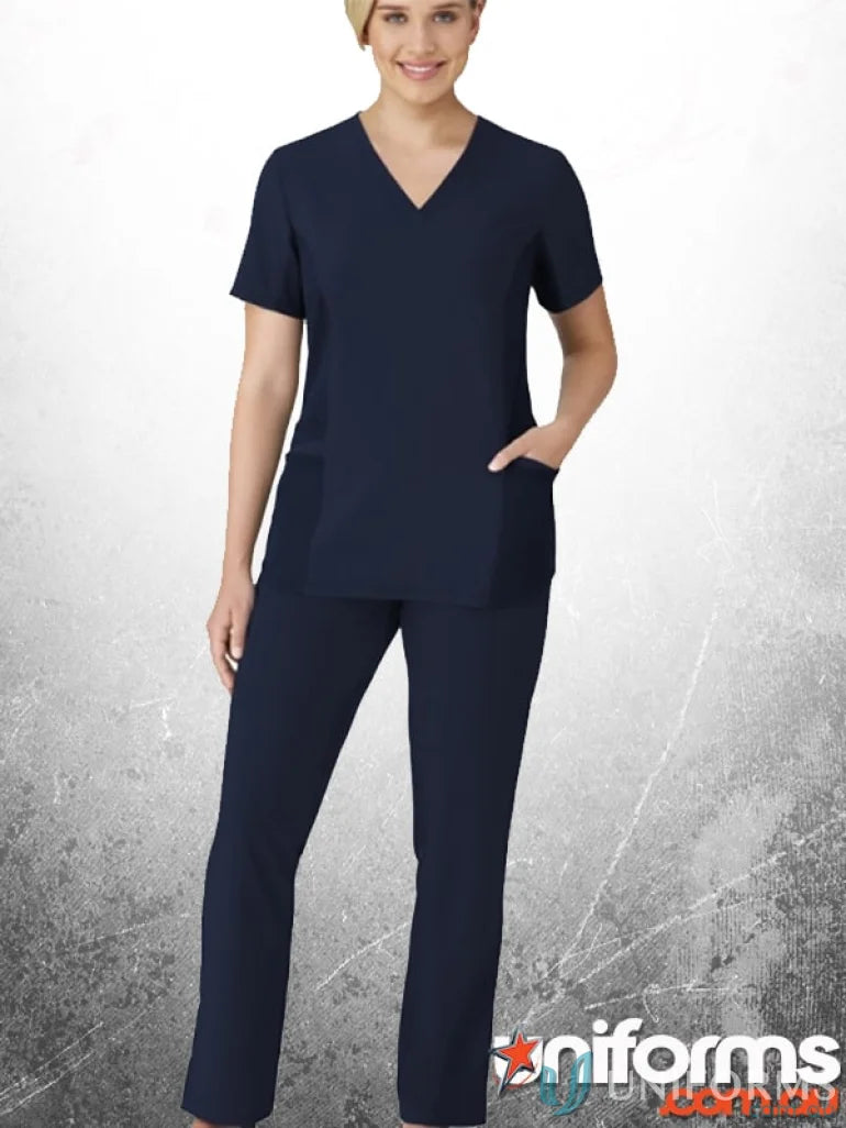 Navy blue medical scrub pant with pocket from City Active Healthcare uniforms for professionals