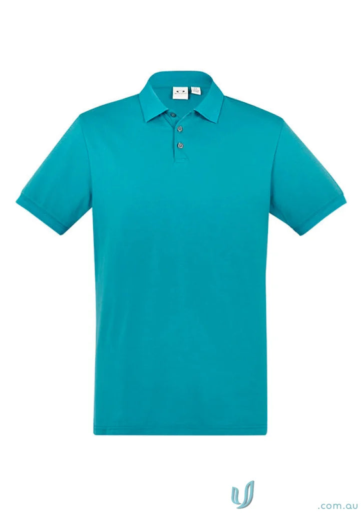 Biz Collection P105MS Ainslie Polo in Teal