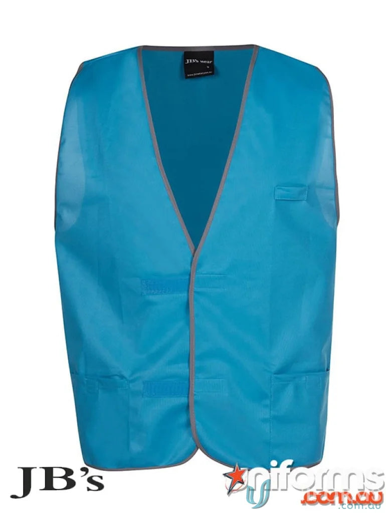 6HFV 6HFV-1 Coloured Tricot Vest in Red