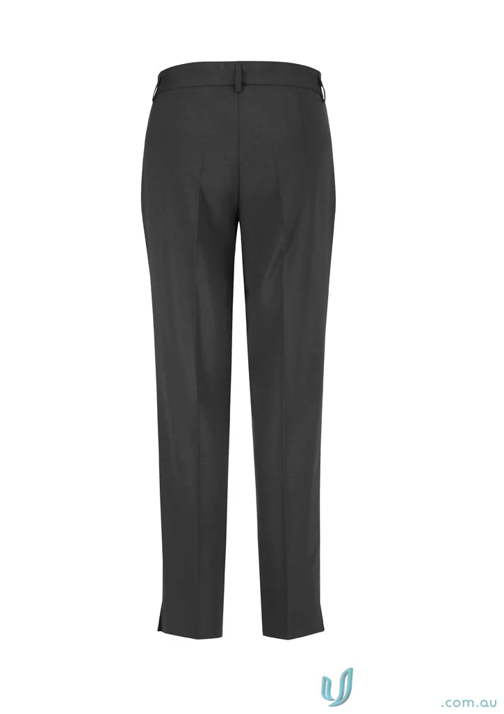 Comfort Wool Slim Leg Pant in dark gray with a comfy wool stretch slim fit