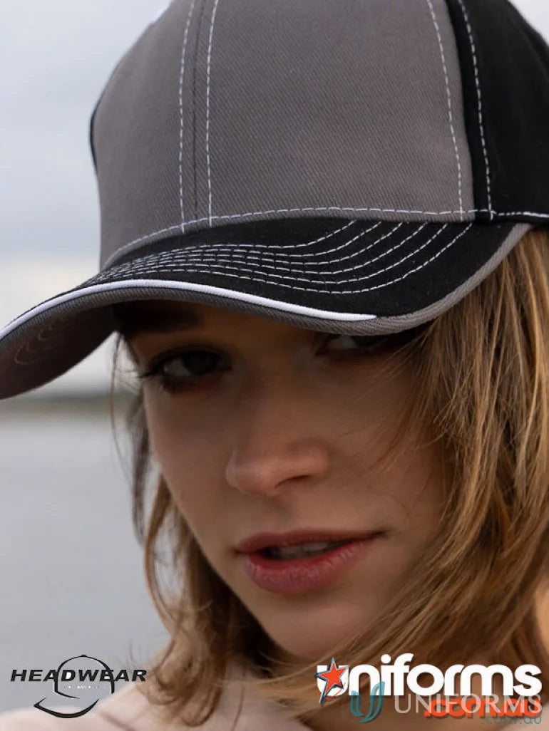 Contrasting Stitching Cap with wide range of styles, high stock days, fits 20 centimeter head
