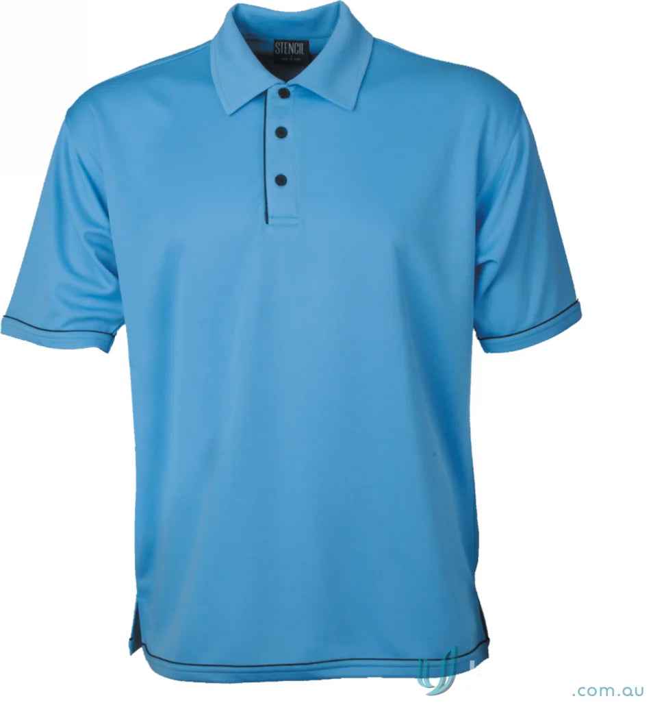 Stencil 1010B Cool Dry 2 Polo in Blue/Navy