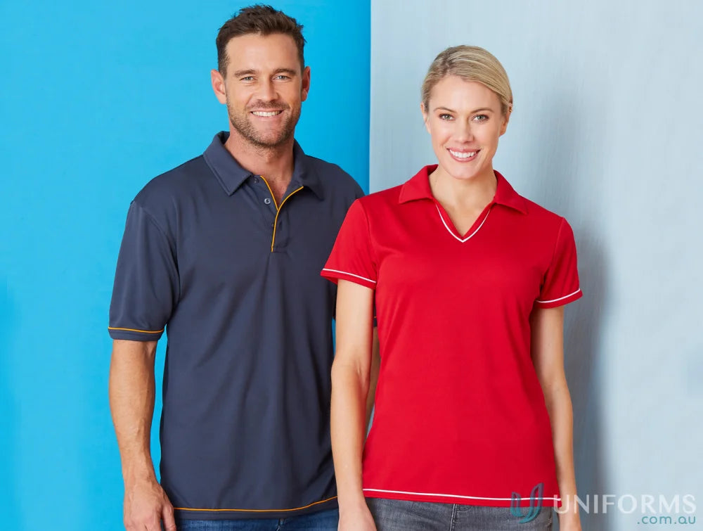 Stencil 1010B Cool Dry 2 Polo front product image