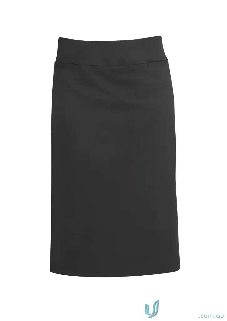Womens cool stretch relaxed fit lined black pencil skirt for a comfy stylish look