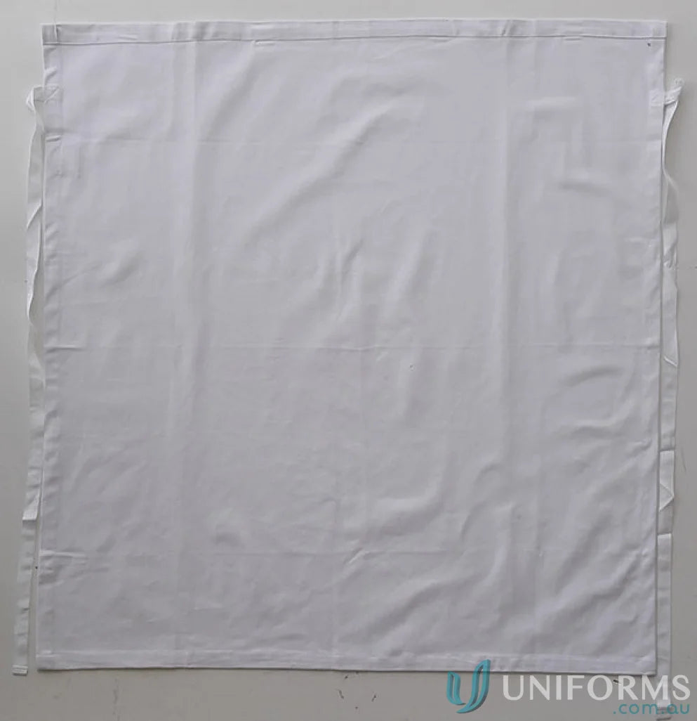 Bocini WA0395 Cotton Drill Continental Apron Without Pocket in Black