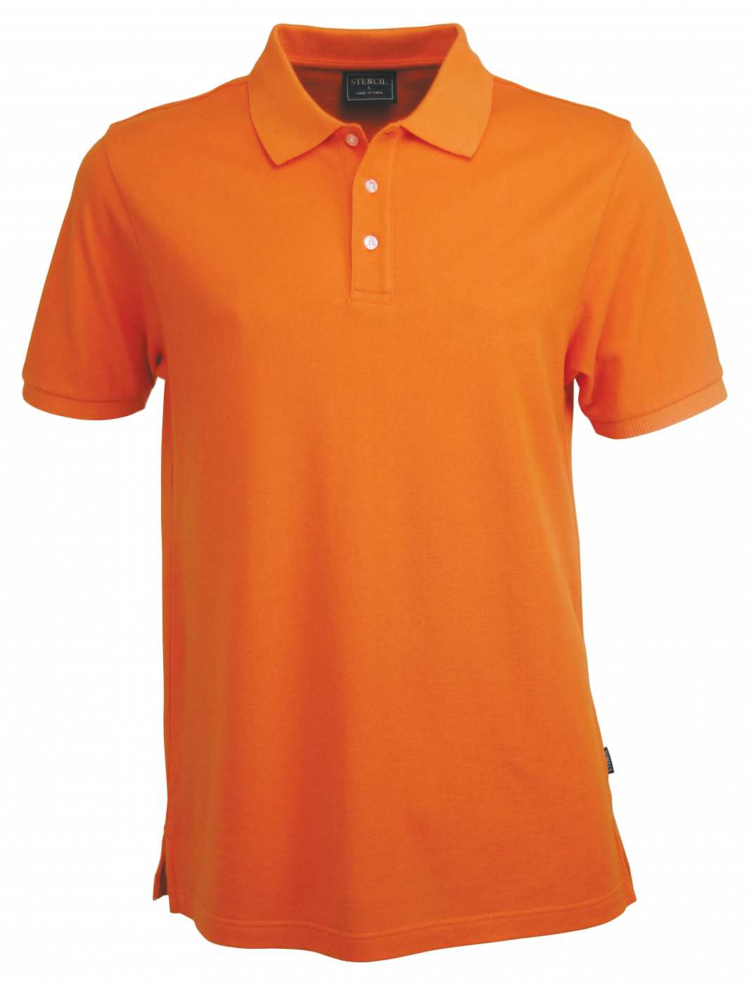 Stencil 7015 Cotton Traverse Polo in Orange