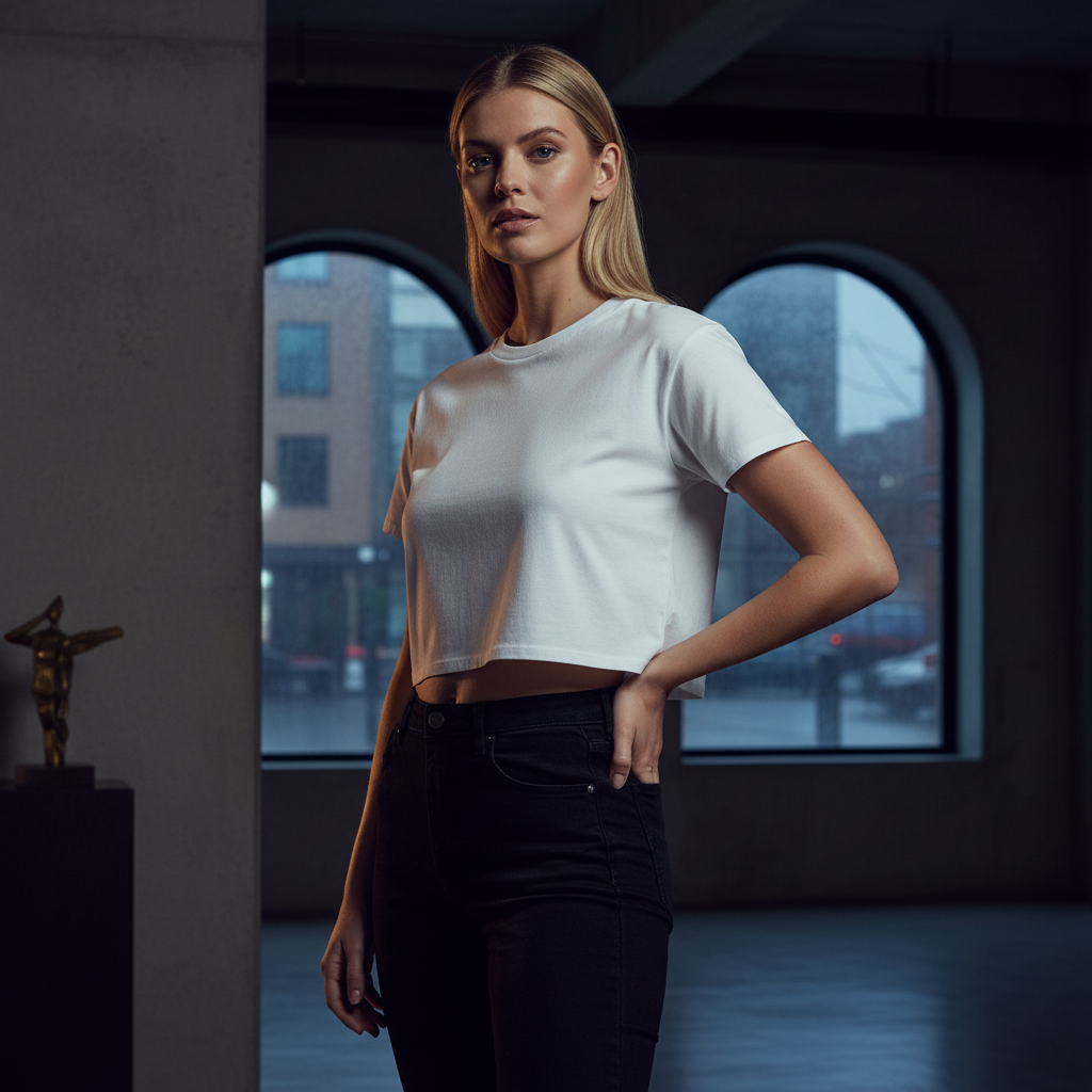 AS 4062-AS AS Crop Tee front product image