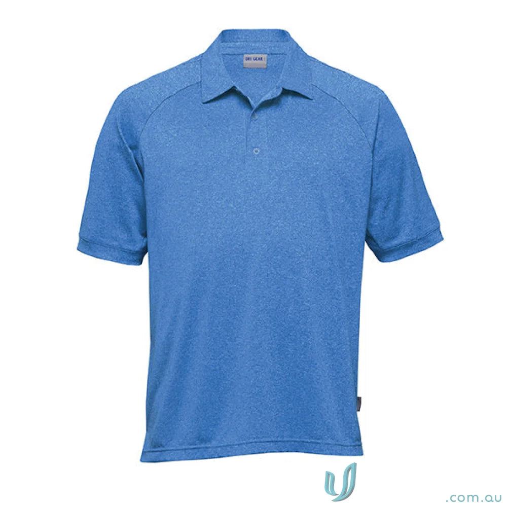 Gear For Life DGMLP Dri Gear Melange Polo
