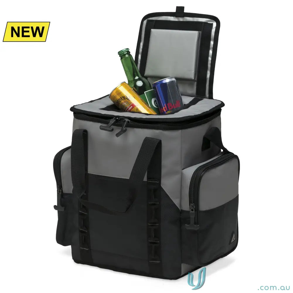 Australia IGDVC DryVault Insulated Grey/Black Polyester Cooler Bag for Outdoor Use