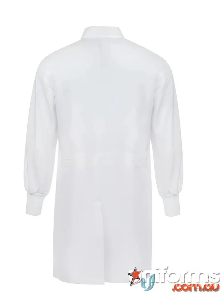 WorkCraft WJ3011 DustCoat With Internal Pocket in White