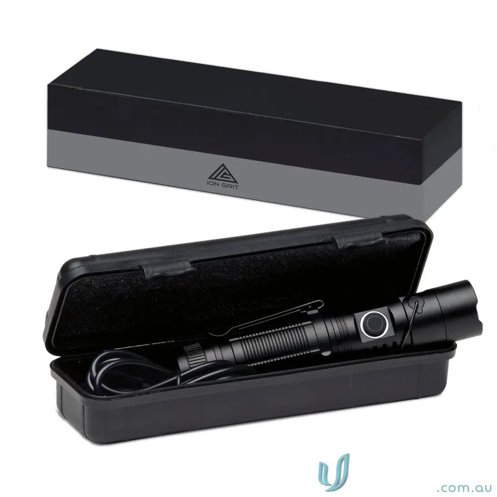 branding flashlight IGFLT FlexLight Tiltable Rechargeable Torch with Magnetic Base and Case