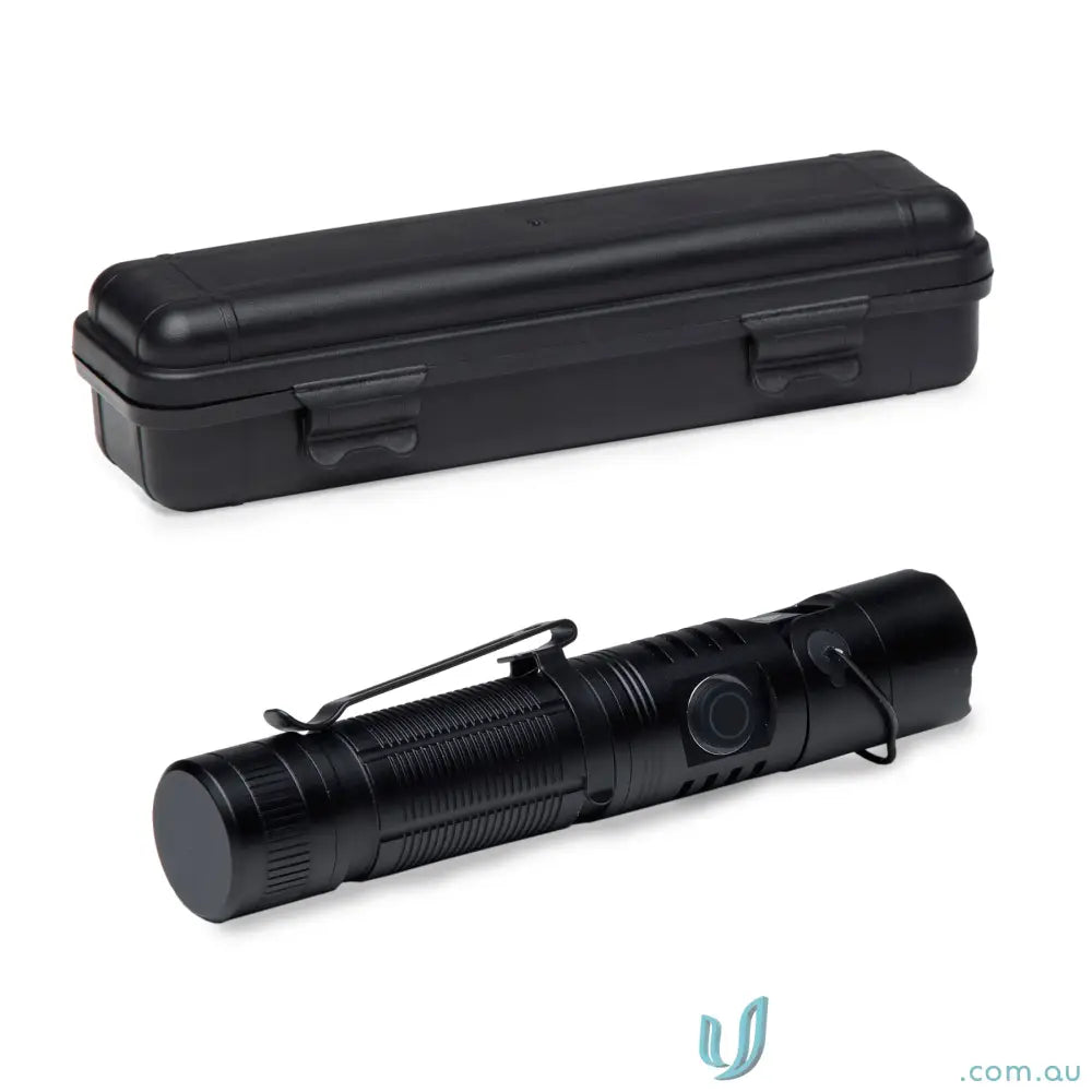 branding flashlight IGFLT FlexLight Tiltable Rechargeable Torch with Magnetic Base and Case