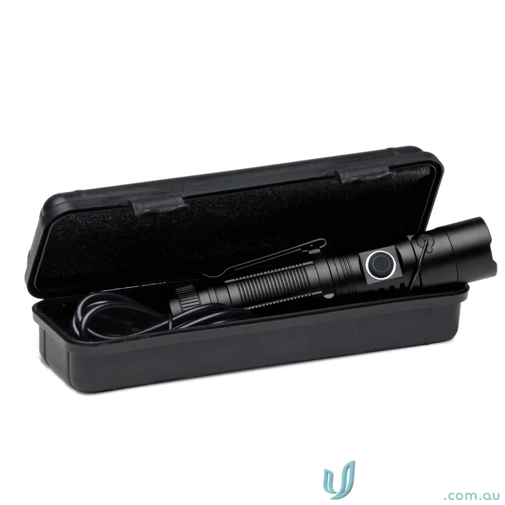 branding flashlight IGFLT FlexLight Tiltable Rechargeable Torch with Magnetic Base and Case