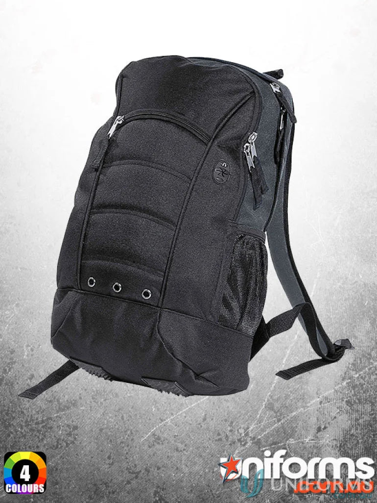 Gear For Life BFLB Fluid Backpack in Black/Black front product image