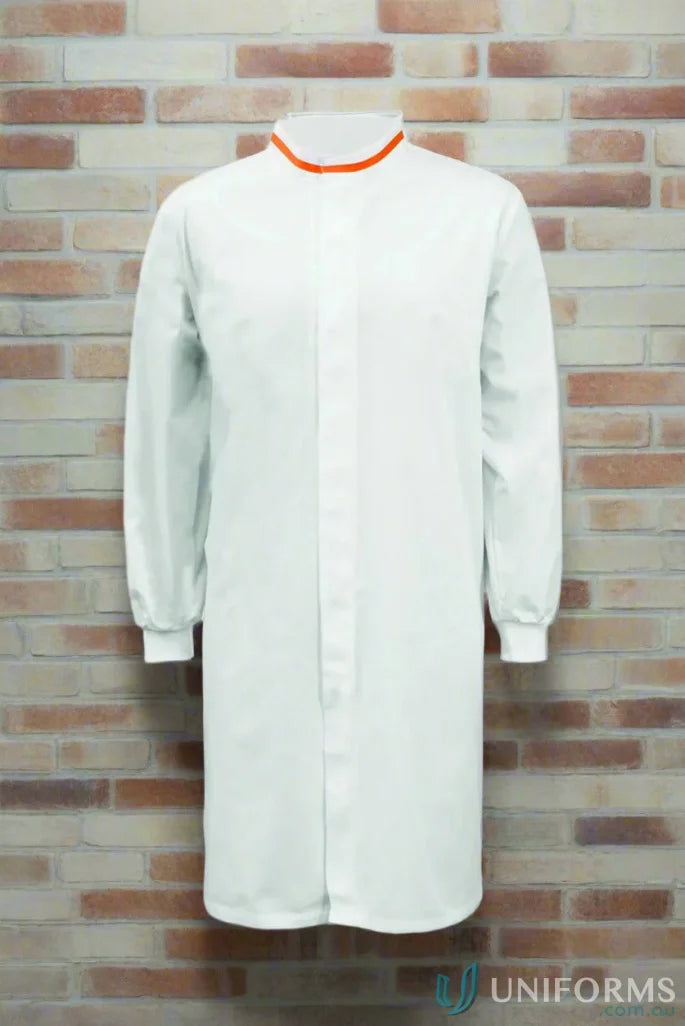 WorkCraft WJ3199 Food Industry Long Length Dustcoat front product image