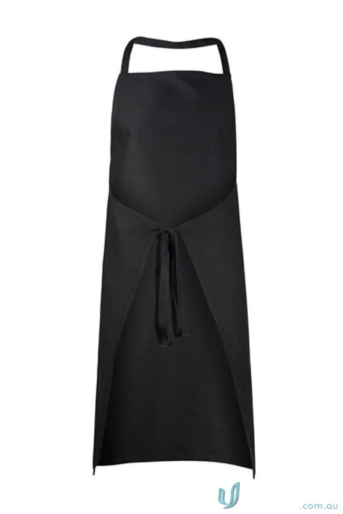 WorkCraft CA001 Full Bib Apron in Black