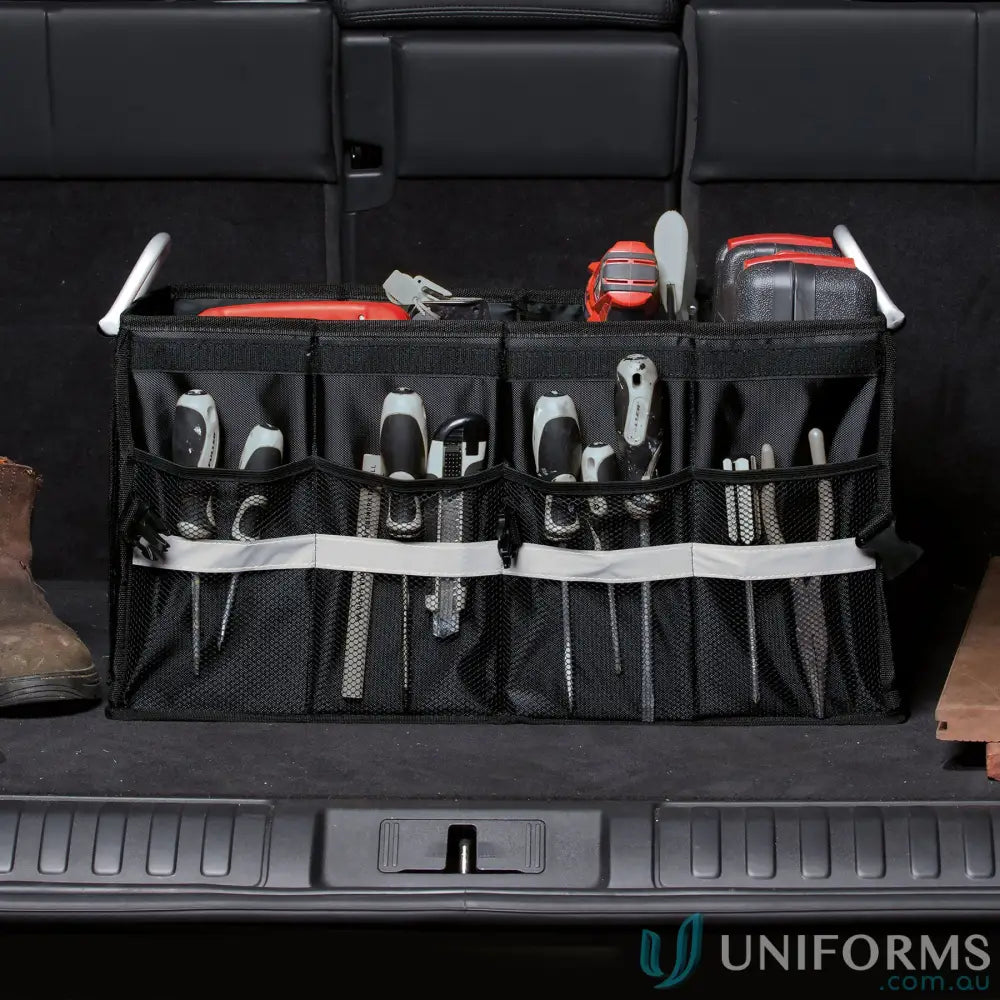 boot organiser IGGGBO GearGrid Collapsible Waterproof Boot Organiser with Removable Lid front product image