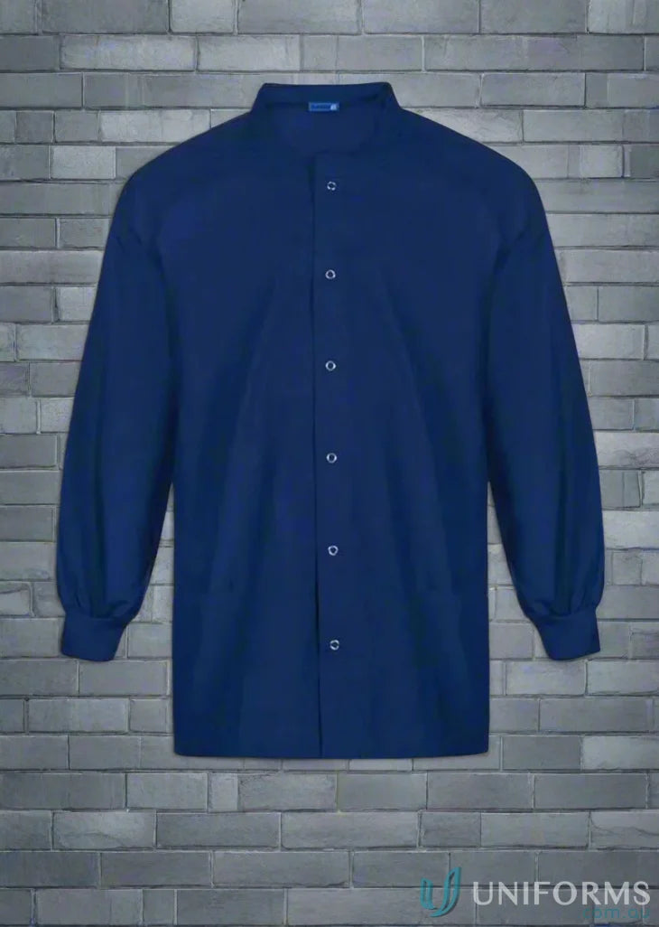 WorkCraft M81755 Healthcare Warm Up Jacket in Dark Blue front product image
