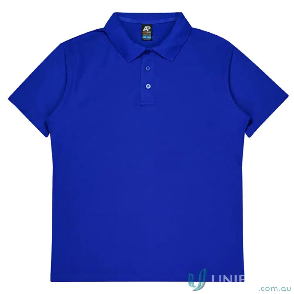Aussie Pacific 3312 Hunter Blues Kids Polo in Royal