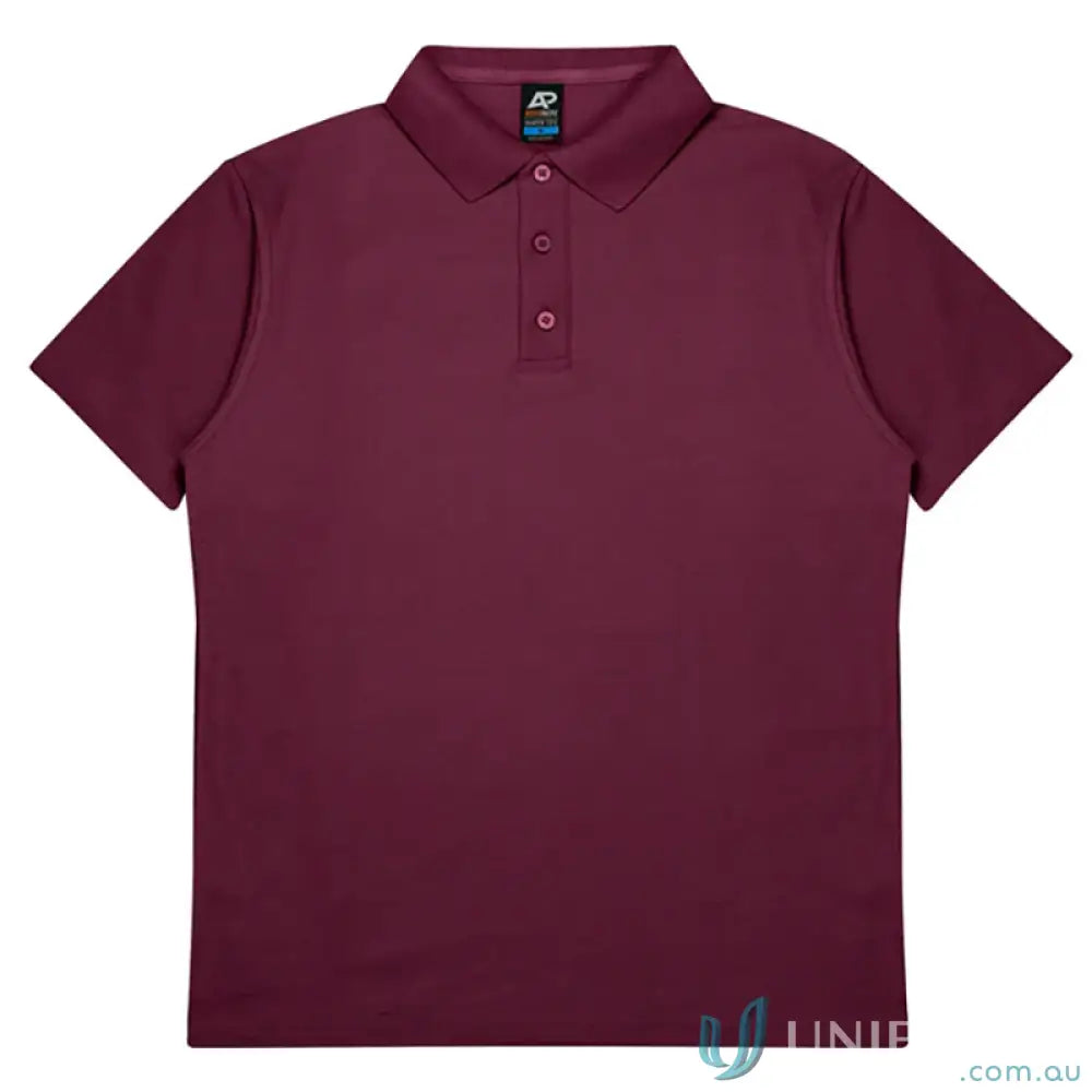 Aussie Pacific 3312 Hunter Blues Kids Polo