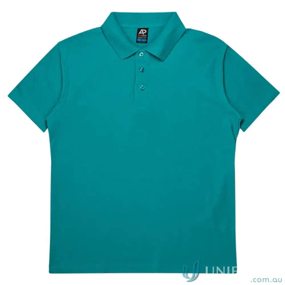 Aussie Pacific 3312 Hunter Blues Kids Polo