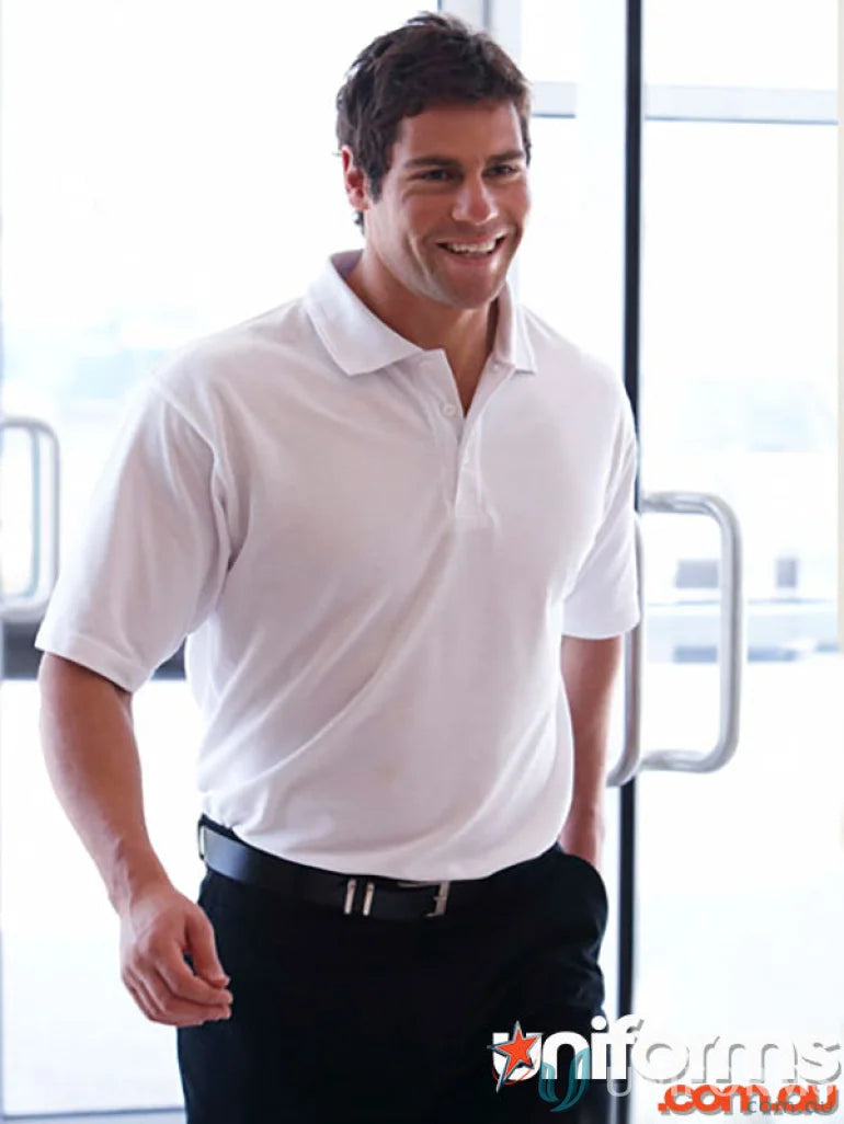 JBs 210-JB Adult Bright 210 Polo in White