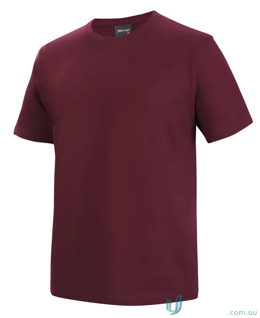 JBs 1HT 1HT Red Tee in Maroon
