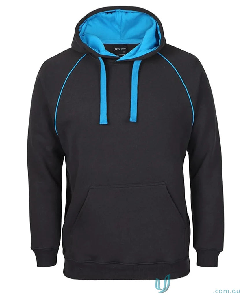 JBs 3CFH Adults Contrast Fleecy Hoodie