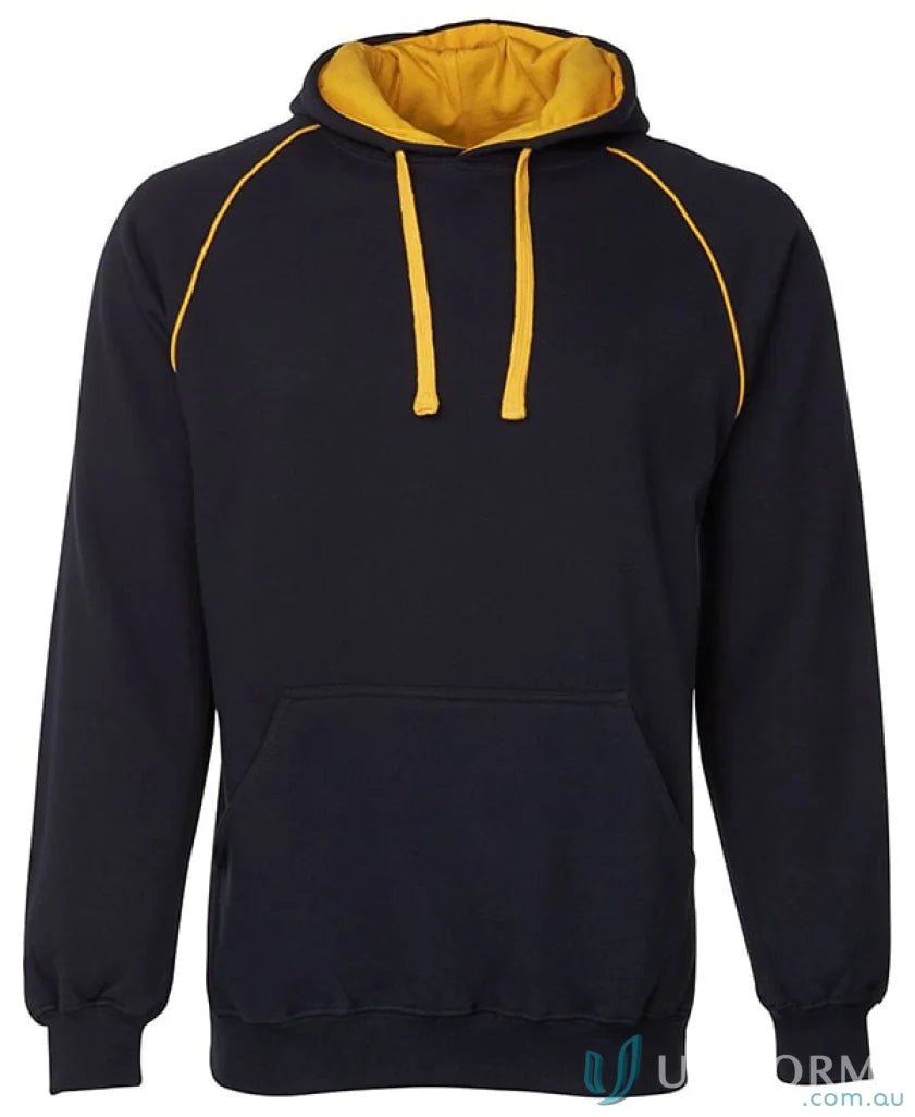 JBs 3CFH Adults Contrast Fleecy Hoodie