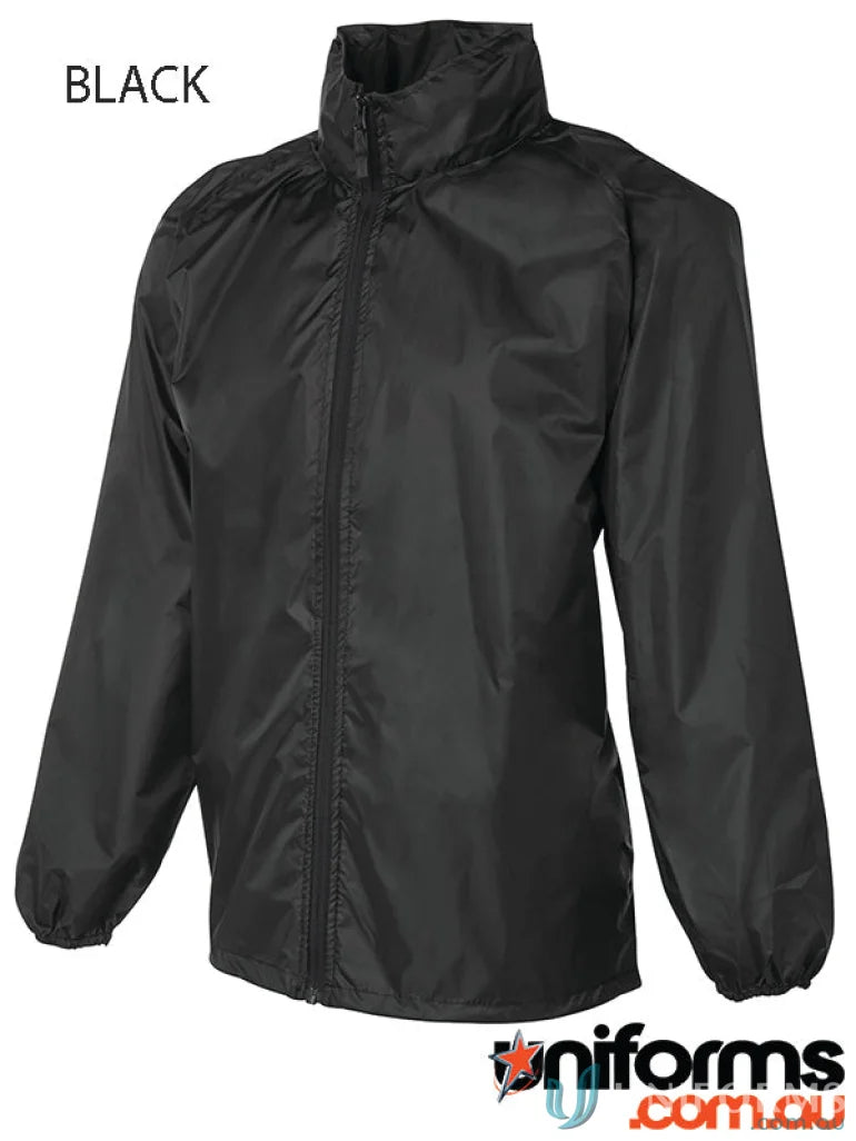 3RFJK 3RFJK-1 Adults Rain Forest Jacket in Black