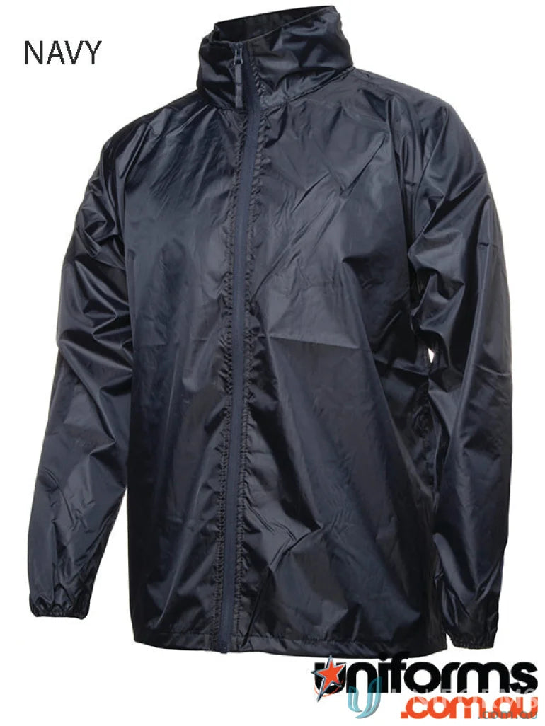 3RFJK 3RFJK-1 Adults Rain Forest Jacket in Navy