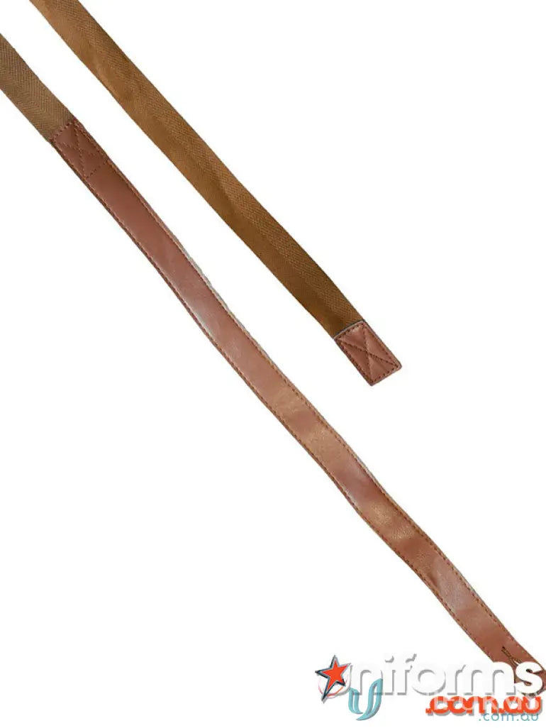 Brown leather and canvas belts for JB’s Changeable PU Cross Back Apron Strap